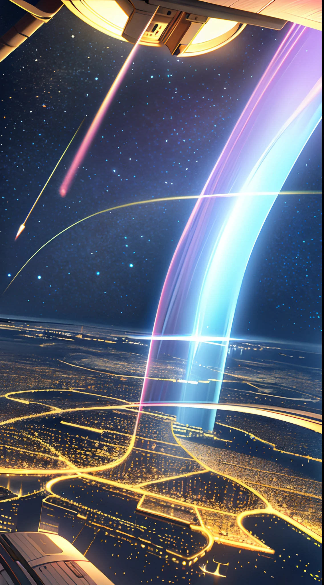 Small cities in space