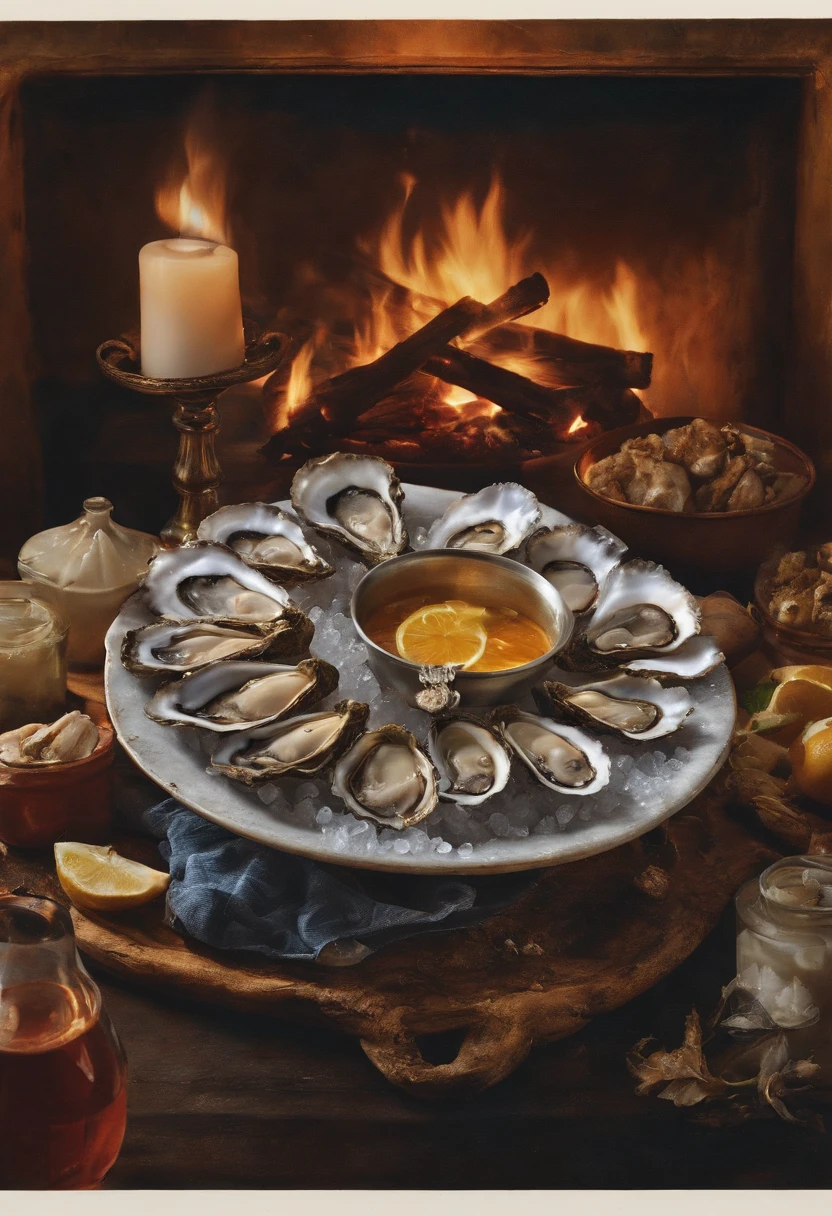 Oyster burning