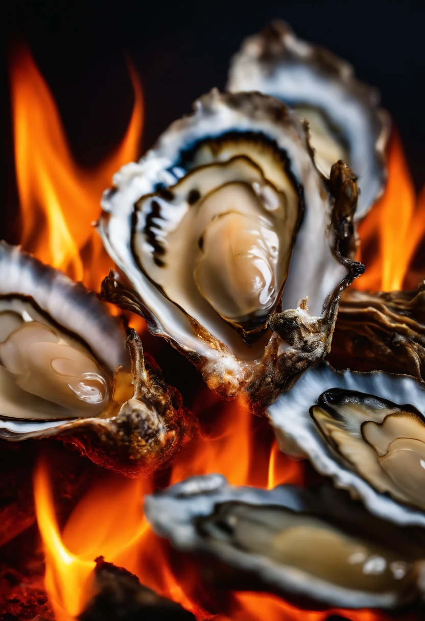 Oyster burning
