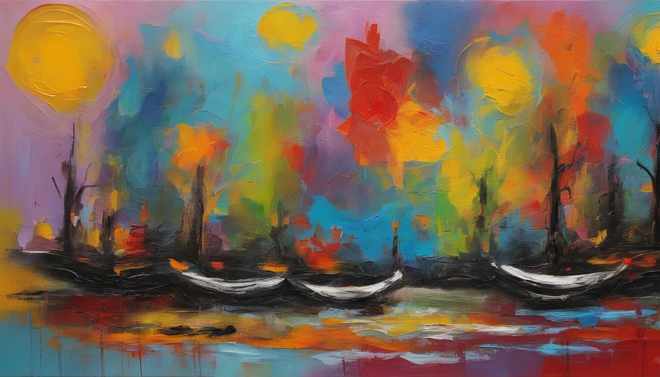 Art inspired by the quote "The future belongs to those who believe in the beauty of their dreams." Bold and expressive brushwork, vibrant colors, surreal elements, symbolism, art by Jean-Michel Basquiat