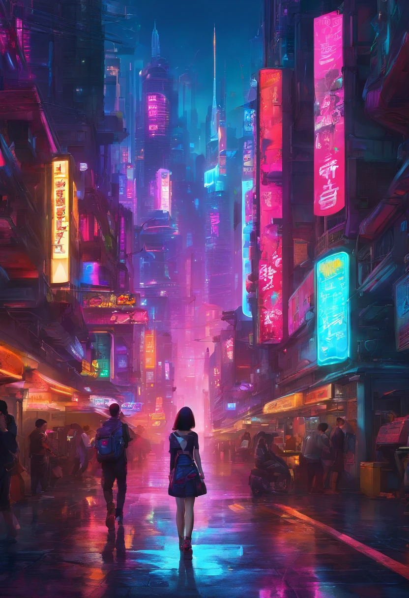 ​Art inspired by the quote "Life is not measured by the number of breaths we take, but by the moments that take our breath away." Bold and expressive brushwork, beautiful woman, vibrant colors, surreal elements, symbolism, art by Junyi Liu