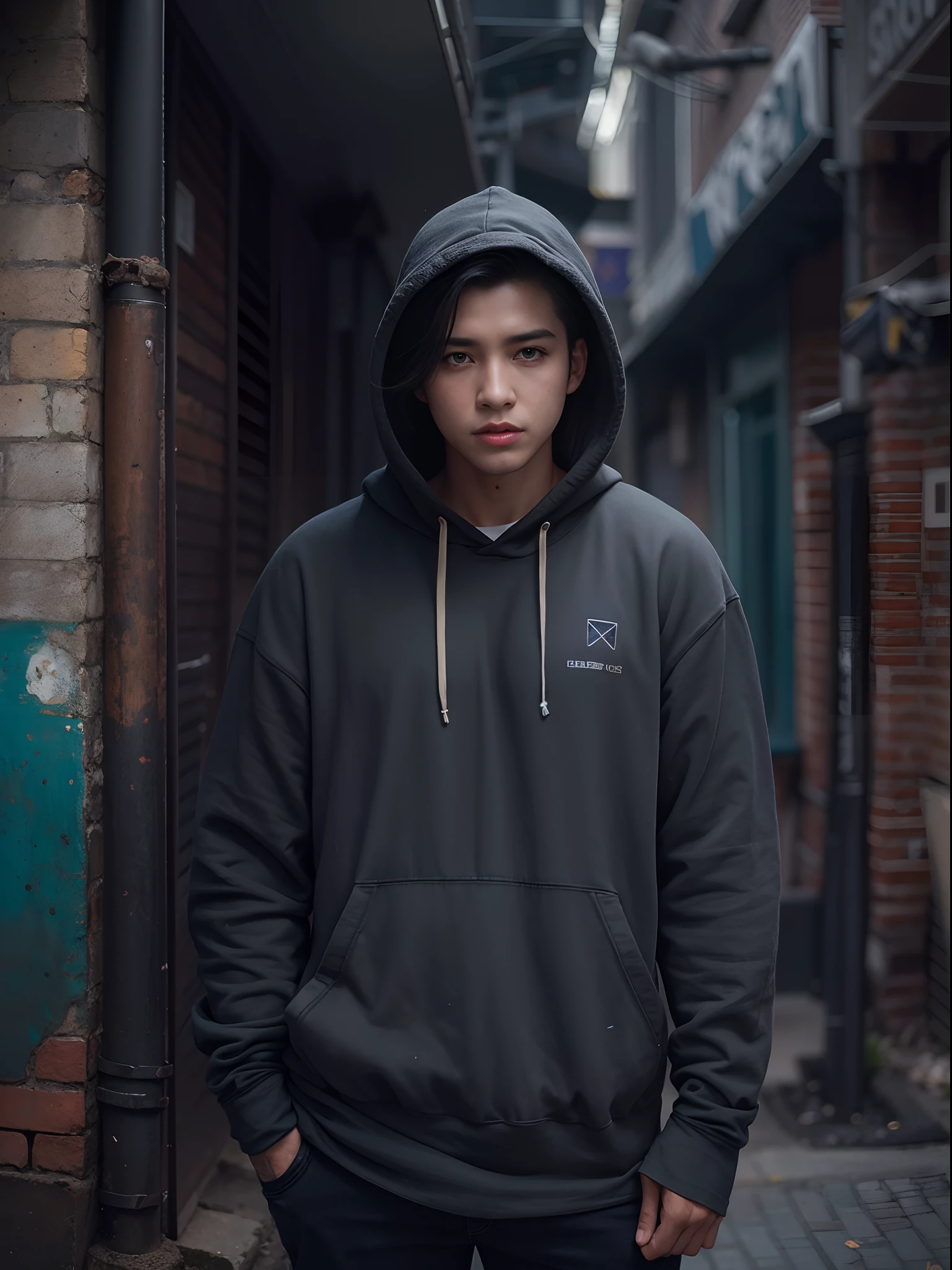 handsome high school student, loira, magra, corpo inteiro, in color is black hoodie clothing and jeans is plain unprinted,  do lado de fora na rua, ((magro, pequeno)), fotorrealista, foto, obra-prima, realista, realismo, fotorrealismo, alto contraste, Photorealistic digital art trend on Artstation 8k HD high definition realistic detail, detalhada, textura da pele, hiperdetalhada, textura realista da pele, armadura, melhor qualidade, ultra high-resolution, (fotorrealista: 1.4), alta resolução, detalhada, foto crua, sharp re, by Lee Jeffries Nikon D850 Film Stock Photography 4 Camera Kodak Portra 400 Lens F1.6 colors rich hyper realistic texture dramatic lighting unrealengine trend in artstation cinestill 800, RAW.