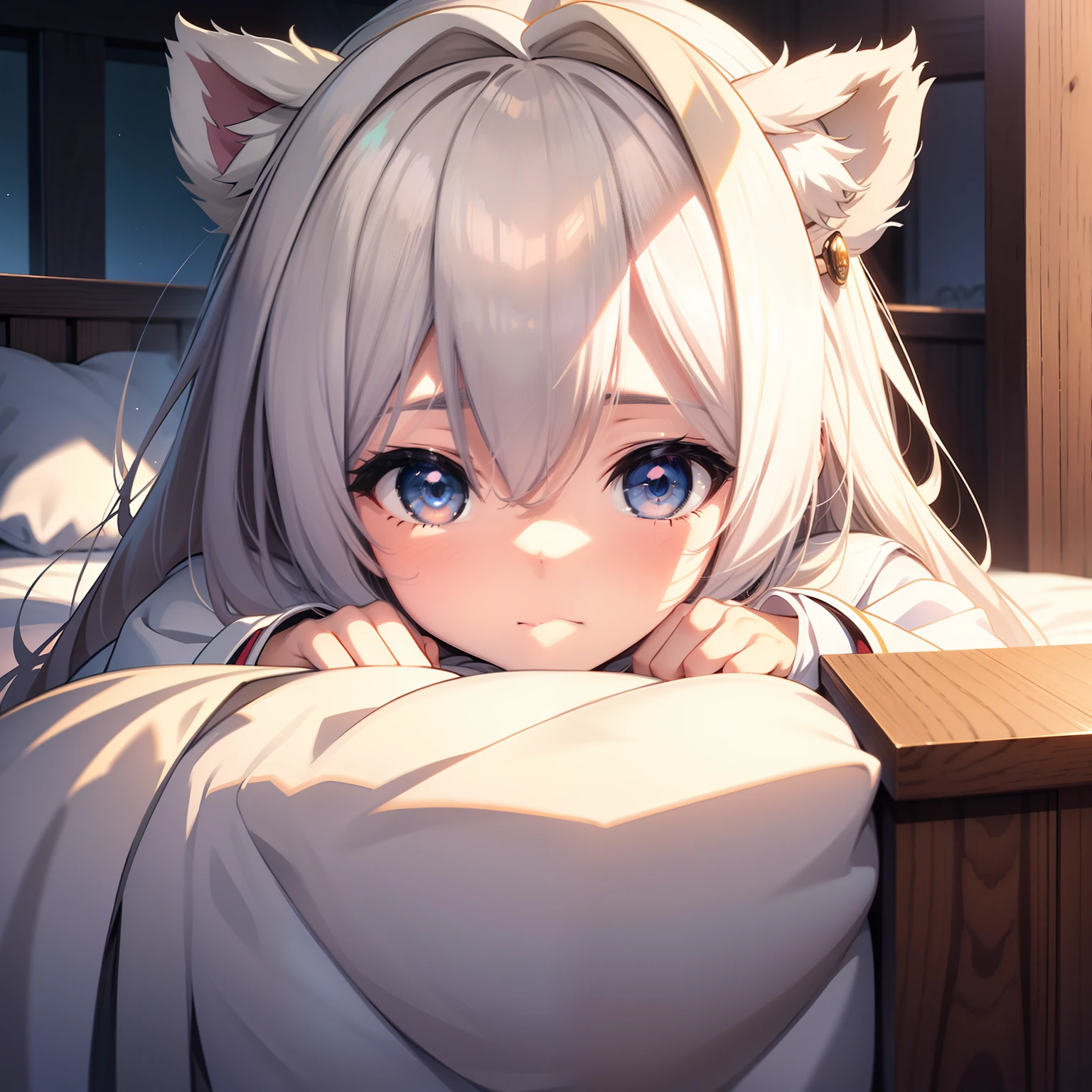  do anime sentada na cama, segurando um urso, uma menina bonito, Anime view of cute girl, pequena curva loli, olhos elos, (menina anime), mkawaii bonito,  anime jovem, retrato  da menina do anime, menina anime, ama anime, menina annita, estilo anime bonito