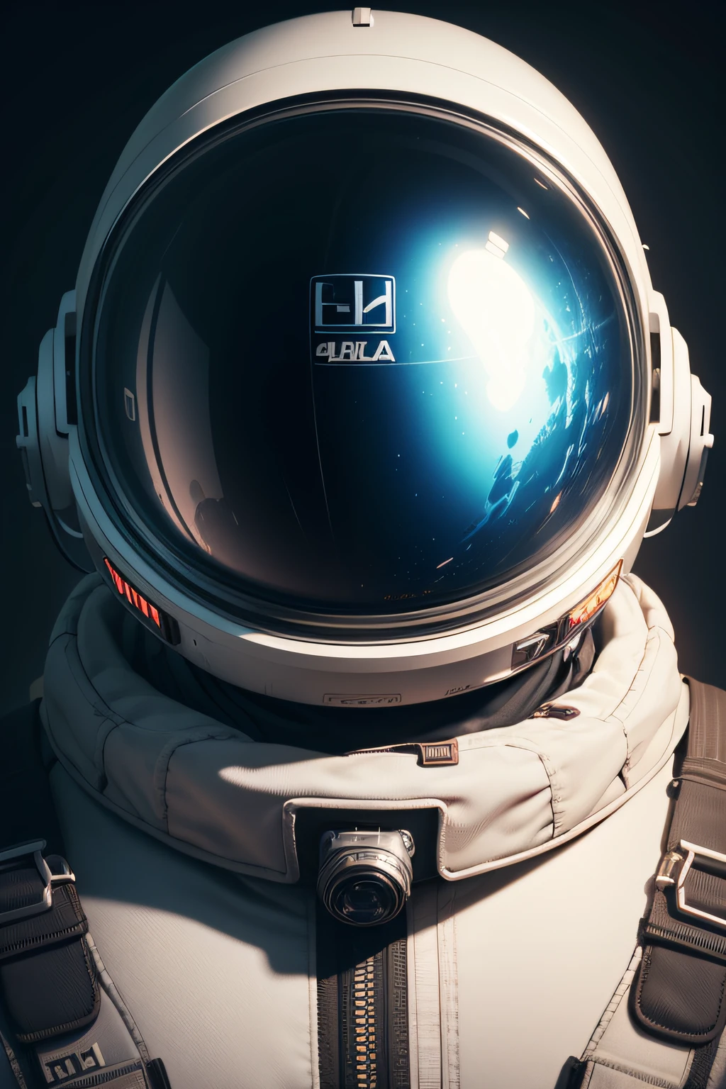 space helmet, ultra hd 4k, cyberpunk theme, logo style