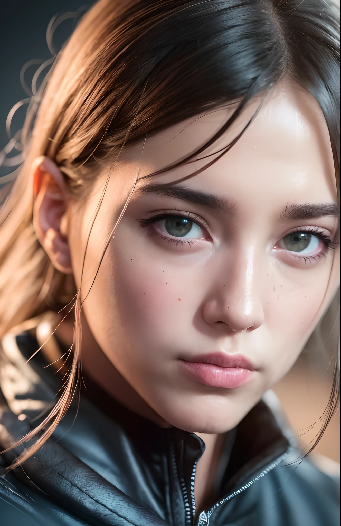 Detailed portrait Sam Death Stranding , cyberpunk futuristic neon, reflective puffy coat, decorated with traditional Japanese ornaments by Ismail inceoglu dragan bibin hans thoma greg rutkowski Alexandros Pyromallis Nekro Rene Maritte Illustrated, Perfect face, fine details, realistic shaded, fine-face, pretty face , (extremely detailed CG unity 8k wallpaper), trending on ArtStation, trending on CGSociety, High Detail, Sharp focus, dramatic, beautiful background, full shoot, high quality, (beautiful face), (detailed face), beautiful hands, cinematic, high detail, hogwarts legacy, photo taken by camera Sony A7 IV Kit 18-135 mm, 4K, Ureal Engine 5 --auto --s2