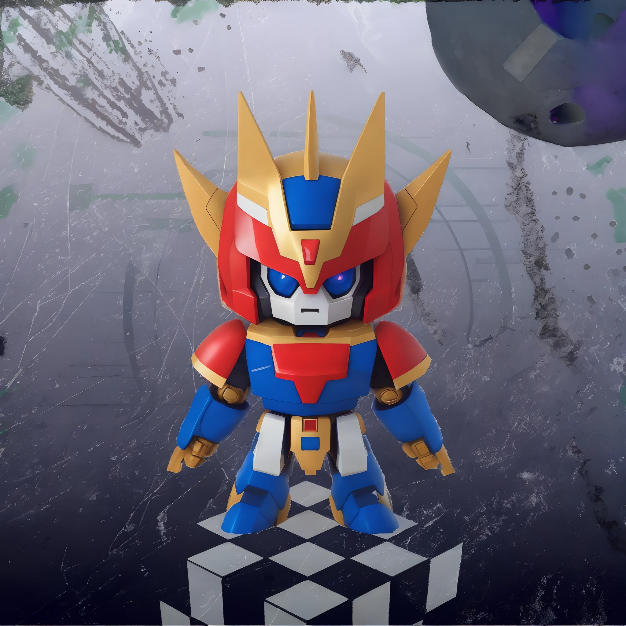 best quality,4k,8k,highres,masterpiece:1.2,ultra-detailed,realistic:1.37,SD Gundam - Zeon Suits,mecha,sci-fi,characters,characters in motion,action-packed,explosion,dystopian,futuristic,war,robotic suits,dark and grungy,high-tech materials,military vehicles,urban battleground,artificial intelligence,battlefield chaos,clouds of smoke and dust,imposing structures,weaponry and artillery,design elements,mechanical details,powerful and intimidating,red and black color scheme,shadows and highlights,dynamic lighting effects,massive destruction,city ruins,heated battles,thrilling energy,advanced technology,mechanical joints and hydraulics,precise and intricate design,metallic textures,aggressive poses and stances,fire and sparks,explosive impact.