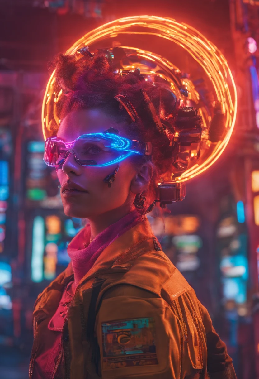 (Sehr detailliert: 1.2), (Canon EOS R6 best quality: 1.2), (8K: 1.0), (emb-rrf-baixo: 1.0), (A bunch of large black tattoos on the head of the cybernetic skull, die in der Mitte offen sind und das Innere zeigen, Detailliertes Gesicht, Hyperdetaillierte Augen und High-Tech-Sonnenbrillen mit holografischem Display 1.2), scharfer Fokus (award-winning photograph: 1.2), (Sprinkling ring under the surface: 1.2), (Sprinkling ring under the surface: 1.2). 1.1) (A beautiful, ultra-detaillierter Cyborg: 1.2), ( Hyperdetailliertes Haar: 1.2), (Wonderful body: 1.2), (full entire body: 1.2), (Dynamische Haltung :1.2), Neon-Leuchten, (Detaillierte kybernetische Augen:1.1), Vordergrund (Hyperrealistisch:1.2), RPG, Cyberpunk 2077 Stil, Dramatische Beleuchtung, (Hochdetaillierte, futuristische Stadtlandschaft:1.2), (Science-Fiction: 1.2). 1.2), professional portrait photography, Von Wlop Greg Rutkowski, Jeffrey Simpson, Alphonse Mucha