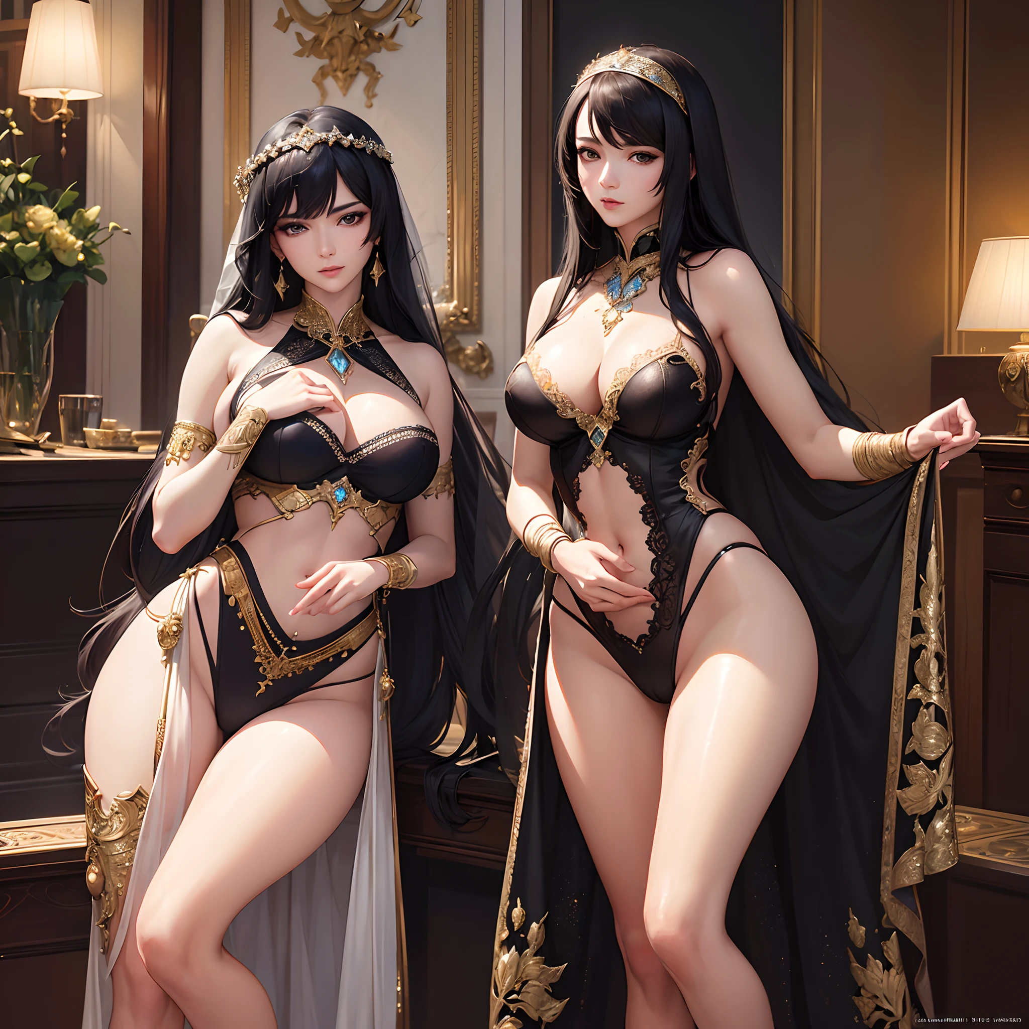 ((Finest quality)),(超A high resolution),(ultra-detailliert),(Meticulous portrayal),((best realistic)),(Finest works of art),sharpnes,Clair, ((Arabian Night)),Proportioned proportions,makeups