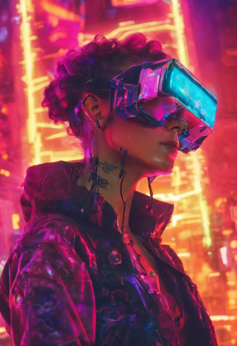 (sehr detailliert: 1.2), (Canon EOS R6 best quality: 1.2), (8K: 1.0), (emb-rrf-baixo: 1.0), (A bunch of large black tattoos on the head of the cybernetic skull, die in der Mitte offen sind und das Innere zeigen, detailliertes Gesicht, Hyperdetaillierte Augen und High-Tech-Sonnenbrillen mit holografischem Display 1.2), scharfer Fokus (award-winning photograph: 1.2), (Sprinkling ring under the surface: 1.2), (Sprinkling ring under the surface: 1.2). 1.1) (a gorgeous, ultra-detaillierter Cyborg: 1.2), ( Hyperdetailliertes Haar: 1.2), (Wonderful body: 1.2), (full entire body: 1.2), (dynamische Haltung :1.2), Neon-Leuchten, (Detaillierte kybernetische Augen:1.1), Vordergrund (hyperrealistisch:1.2), RPG, Cyberpunk 2077 Stil, dramatische beleuchtung, (Hochdetaillierte, futuristische Stadtlandschaft:1.2), (Science-Fiction: 1.2). 1.2), professional portrait photography, Von Wlop Greg Rutkowski, Jeffrey Simpson, Alphonse Mucha