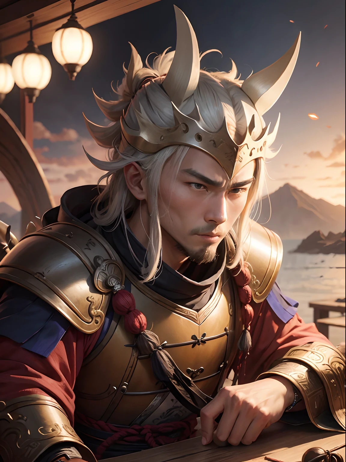 Nine-striped dragon Shijin、People from the Three Kingdoms