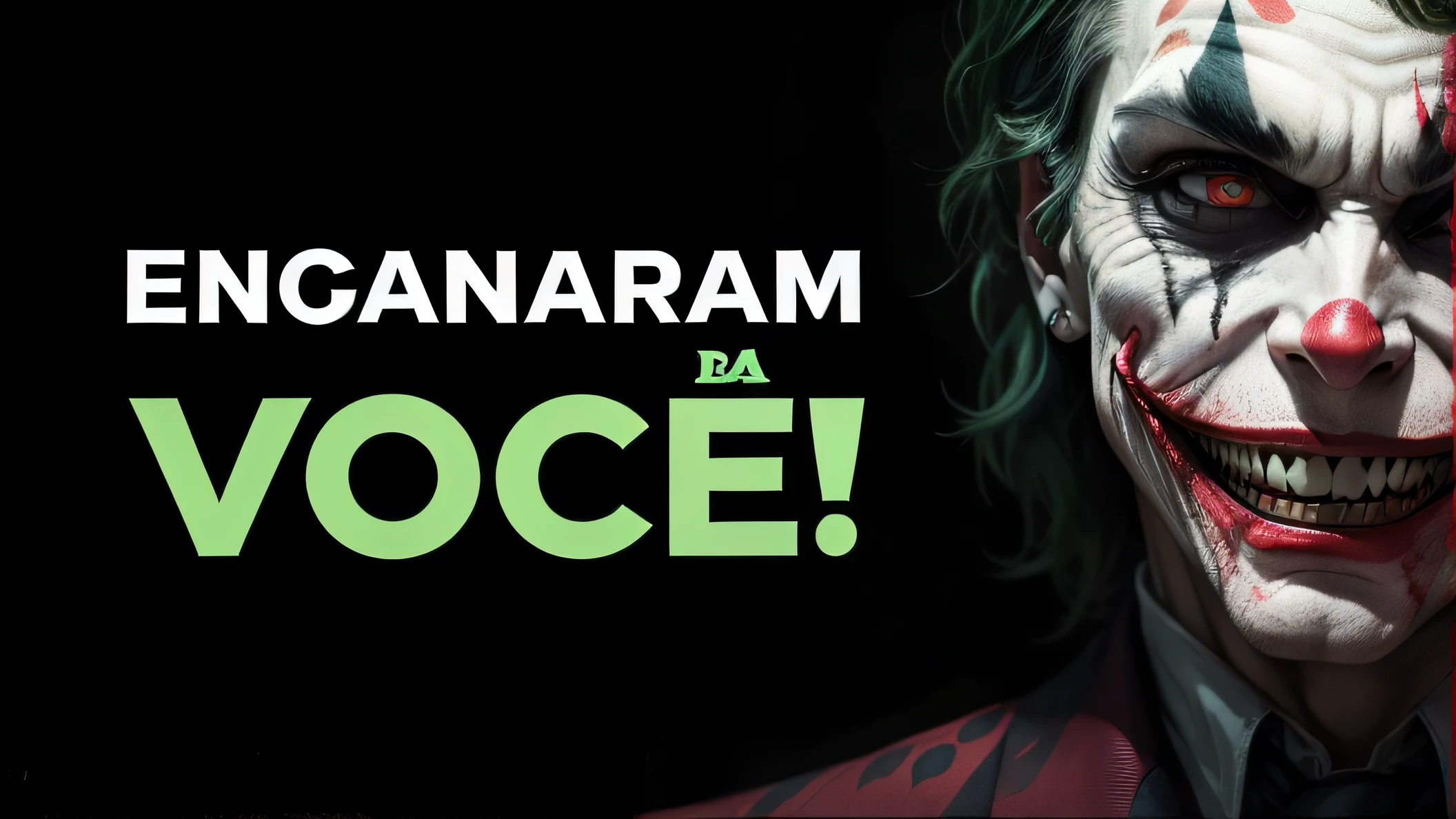 Joker is very scary smile and look