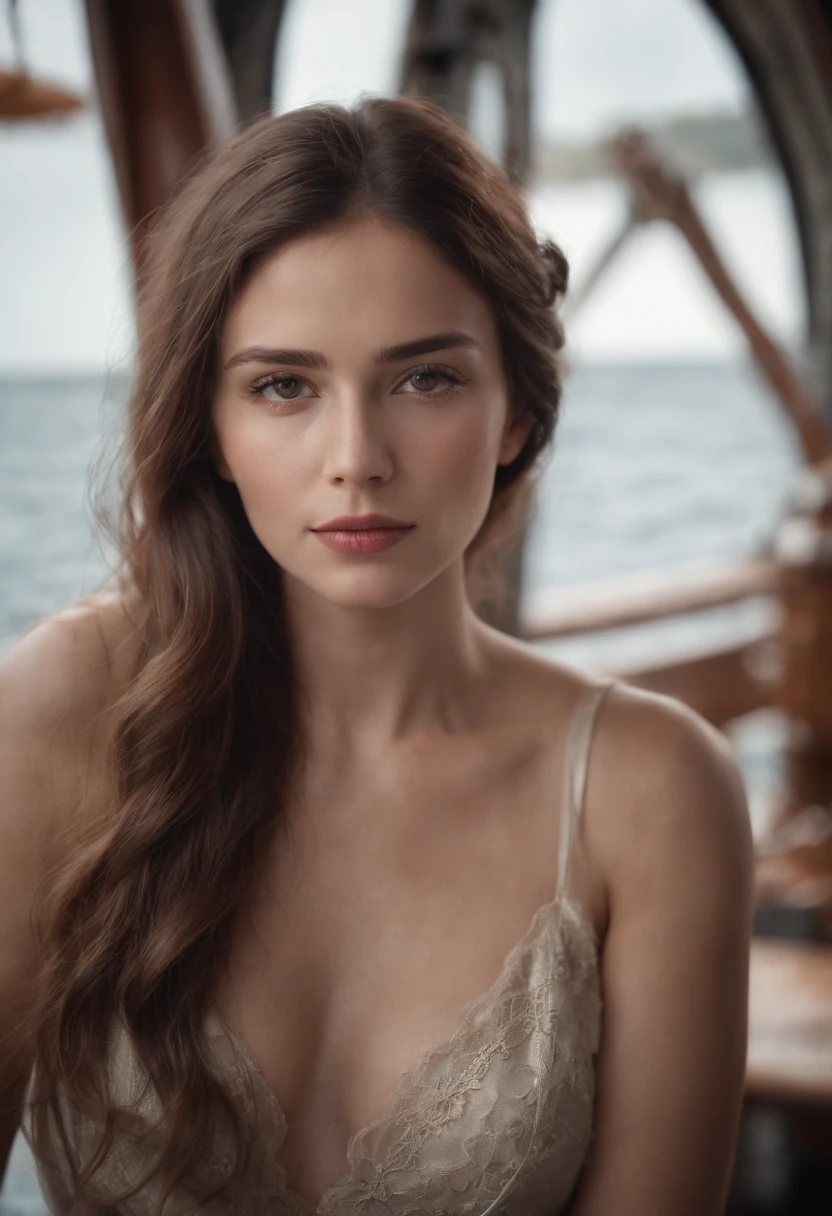 she was on the boat