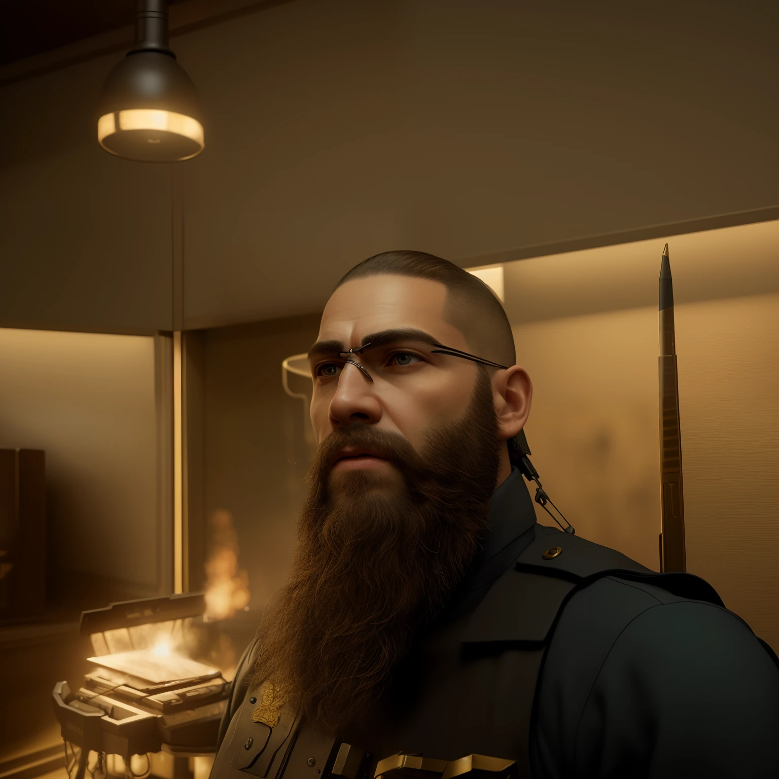 ((masterpiece))), (((best quality))), ((ultra-detailed)), (hyperrealistic), (highly detailed CG illustration), cinematic light, photorealistic ,extremely beautiful brutal male, light, intricate detailed swat, uniform