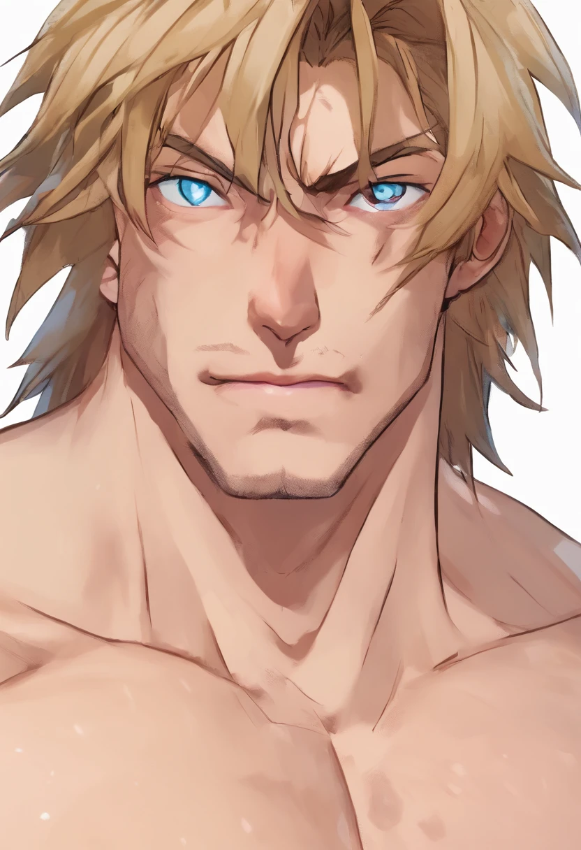 atleta anime, homem branco orelhas de raposa, cabelos brancos olhos de raposa laranja avermelhado