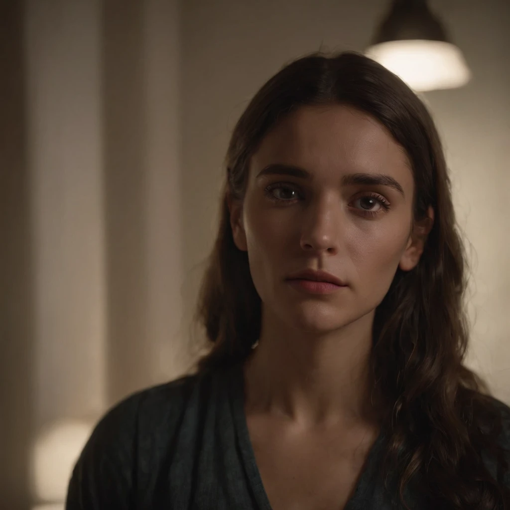 [Scene of Fernanda in a dark room, dejected and lonely.]