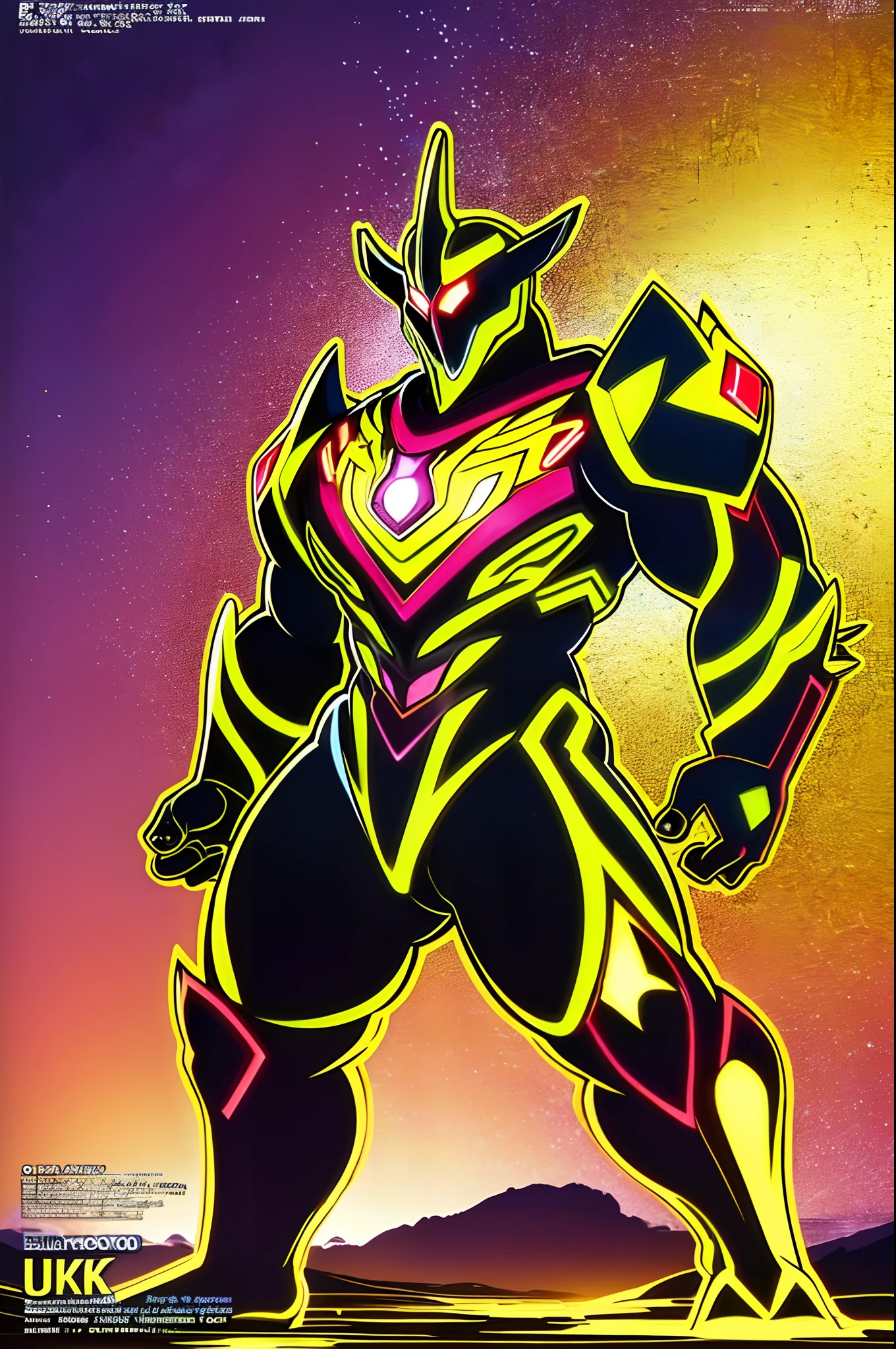 A sentai monster standing solo, with a weird, bizarre, and strange appearance. (best quality,4k,8k,highres,masterpiece:1.2),ultra-detailed,(realistic,photorealistic,photo-realistic:1.37), HDR, UHD, studio lighting, extreme detail description, professional, vivid colors, bokeh, illustrations, sci-fi, vibrant color tones, dramatic lighting.