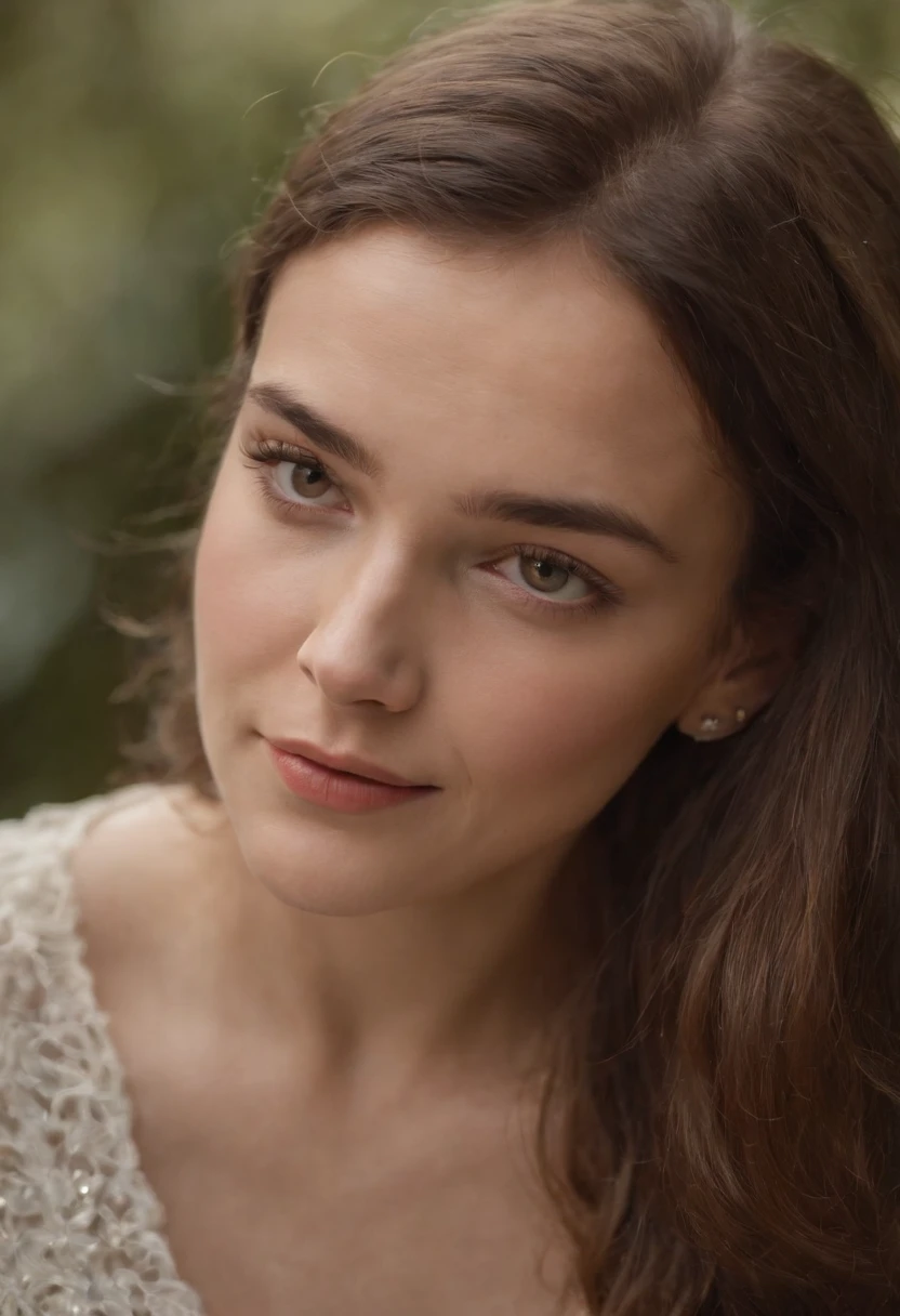 Uma mulher real com 15 anos e seios grandes