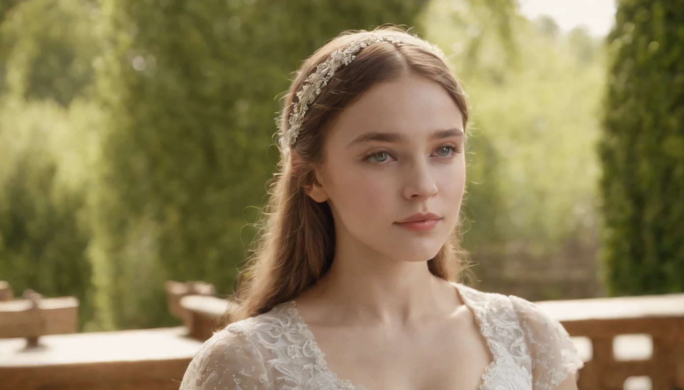 beautiful 15 year old woman praying praying in a church wearing short dress, detailed face, detailed body, (big tits:1.2) (masterpiece: 1.2) (photorealistic: 1.2) (bokeh) (best quality) (in a park) (intricate detail) (8k) (HDR) (gradient film) (canon d5) (cinematic lighting) (sharp focus) (Cinematic)