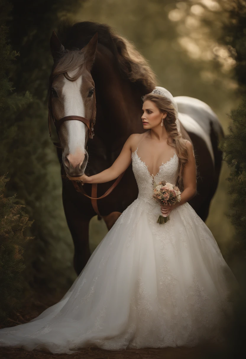 The old horse has not returned，The wedding dress is not yet tailored