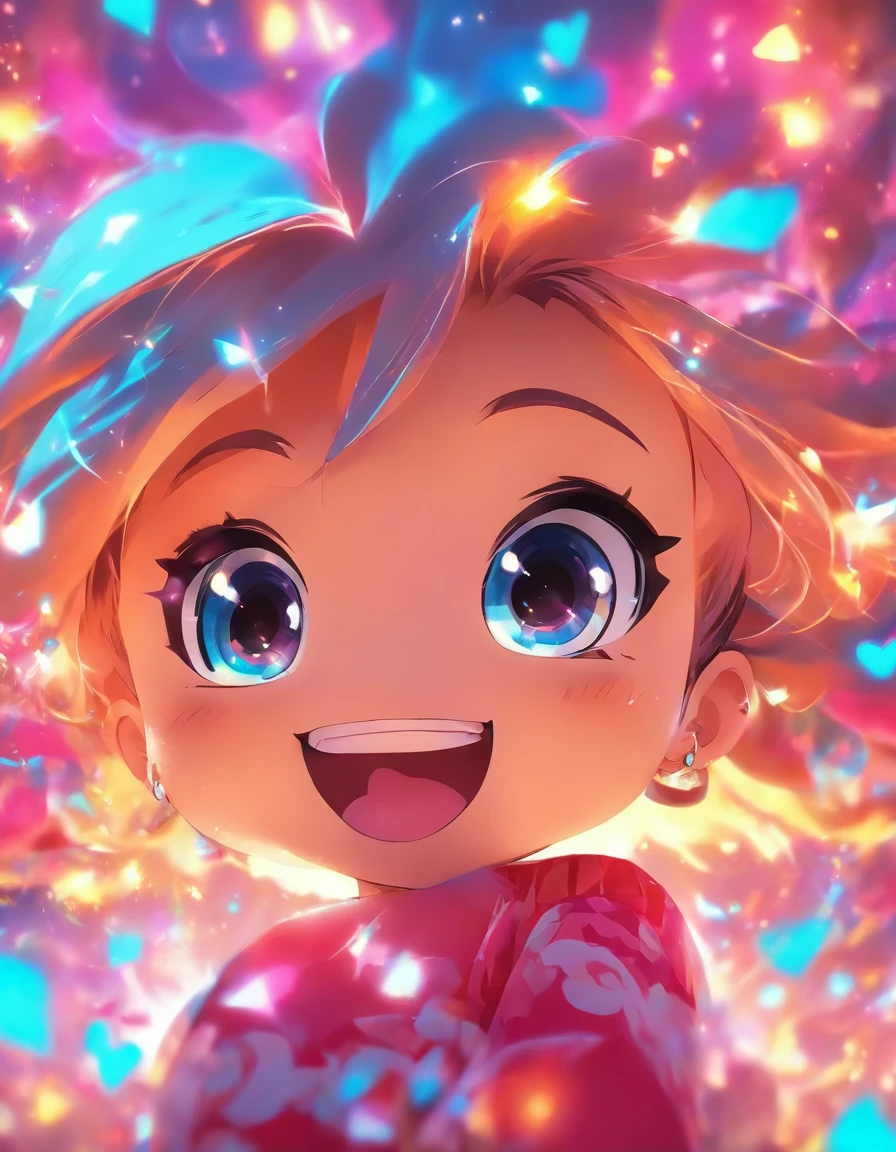 Chibi, luz, Bright Smile, love beauty. magnifique.