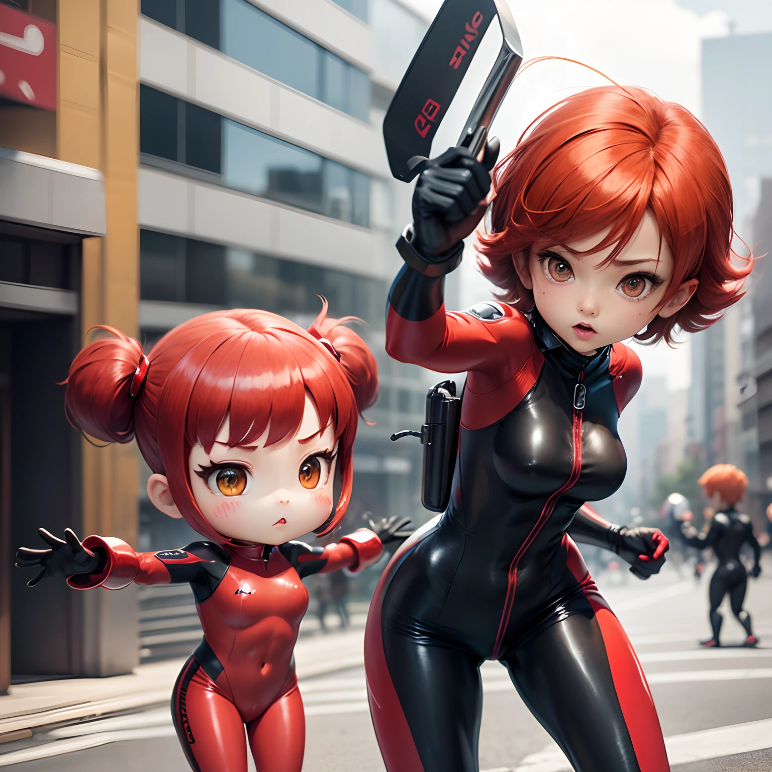Japanese girl、Close-up of a girl in a red and black leotard、Black shiny latex suit, Wearing a belt around the waist、Saiyan Girl, wonderful, Nano Girl, Female body type, Inspired by Hiromu Arakawa, Anime Manga Robot!! Anime Girls, Fubuki, Full Body Suit, by Hiromu Arakawa、wonderful, silk, Beautiful and attractive anime , Anime Girls of the future, tears,Drooling,Pee,Sweat,Tongue out,incontinence,Peeing,Mouth open and tongue out,Estrus,Eyes wide open,Estrus,Blushing,Nipples are erect,Face is hot,Lust、Mouth wide open and tongue sticking out、incontinenceして股間が濡れています、Crying face、Droolingを垂らしている