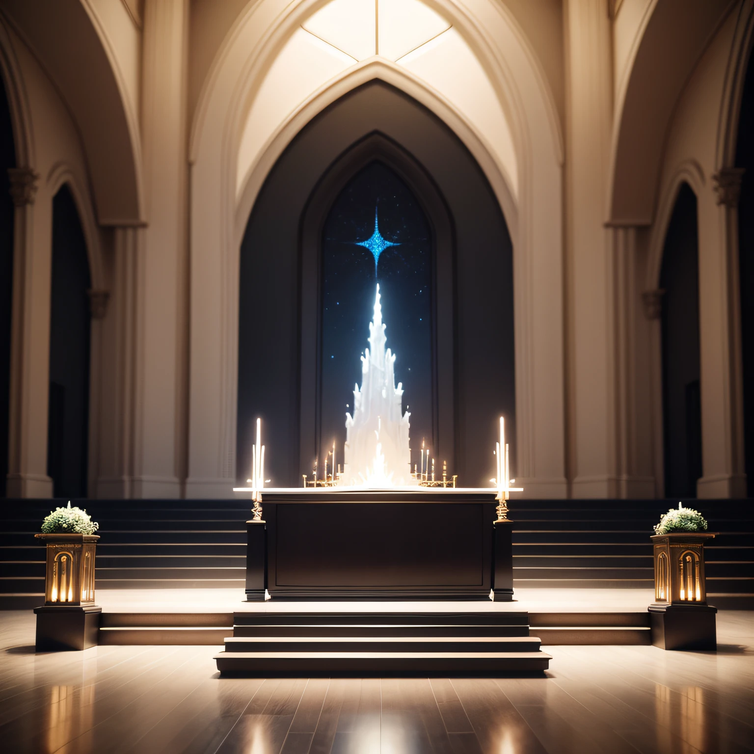 interior modern altar designs for home with Illuminating the Space