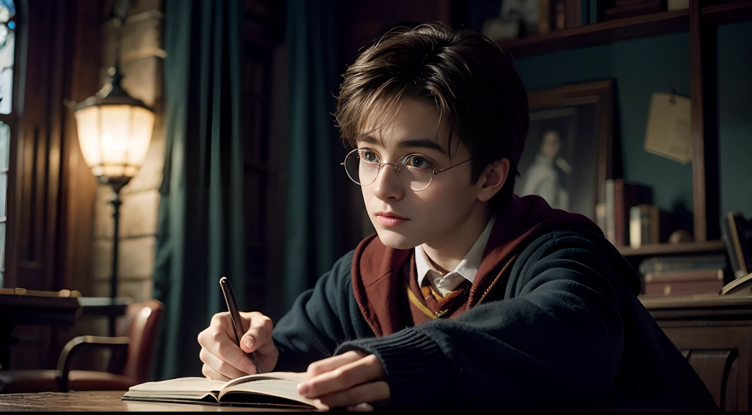 Harry Potter as a young boy