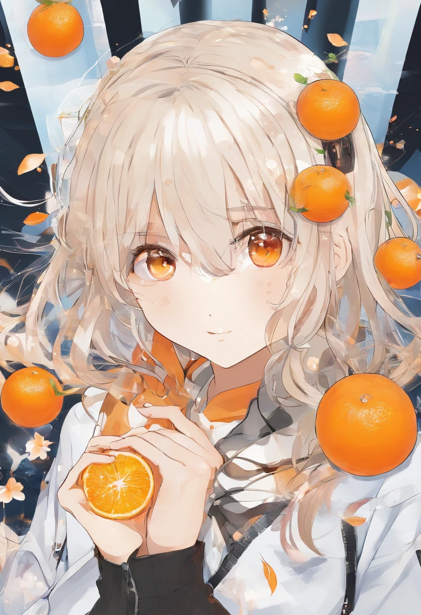 oranges；Orange；Wallpapers；cartoony；adolable；high qulity；Refinement；delicated
