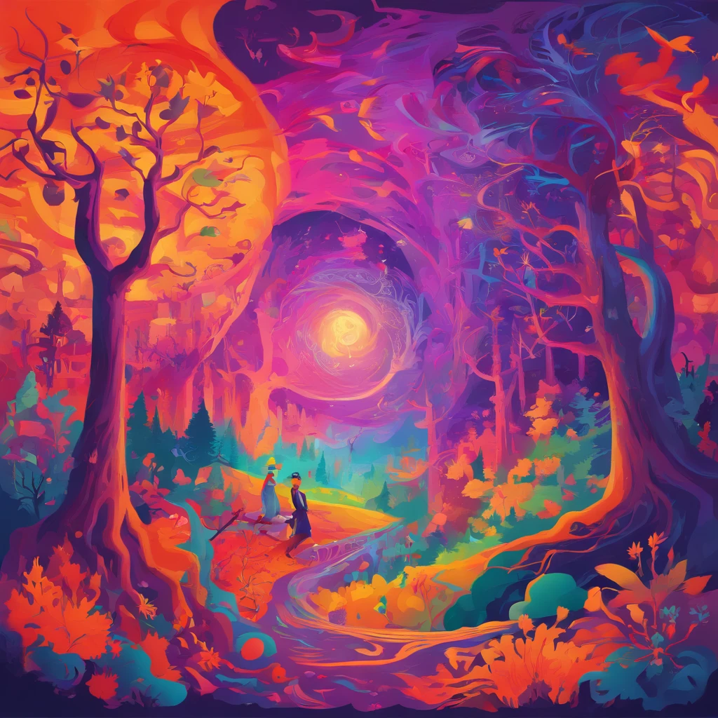 "(best quality, highres, ultra-detailed), The goddess casting mystical glowing spells in a haunted forest, orange and purple hues, portraits, vivid colors, extreme detail description, sharp focus, physically-based rendering, studio lighting, horror, witch, magical, eerie atmosphere, swirling fog, ethereal glow, ancient trees, twisted branches, moonlit sky, mysterious shadows, spellbinding, enchanting, hauntingly beautiful"