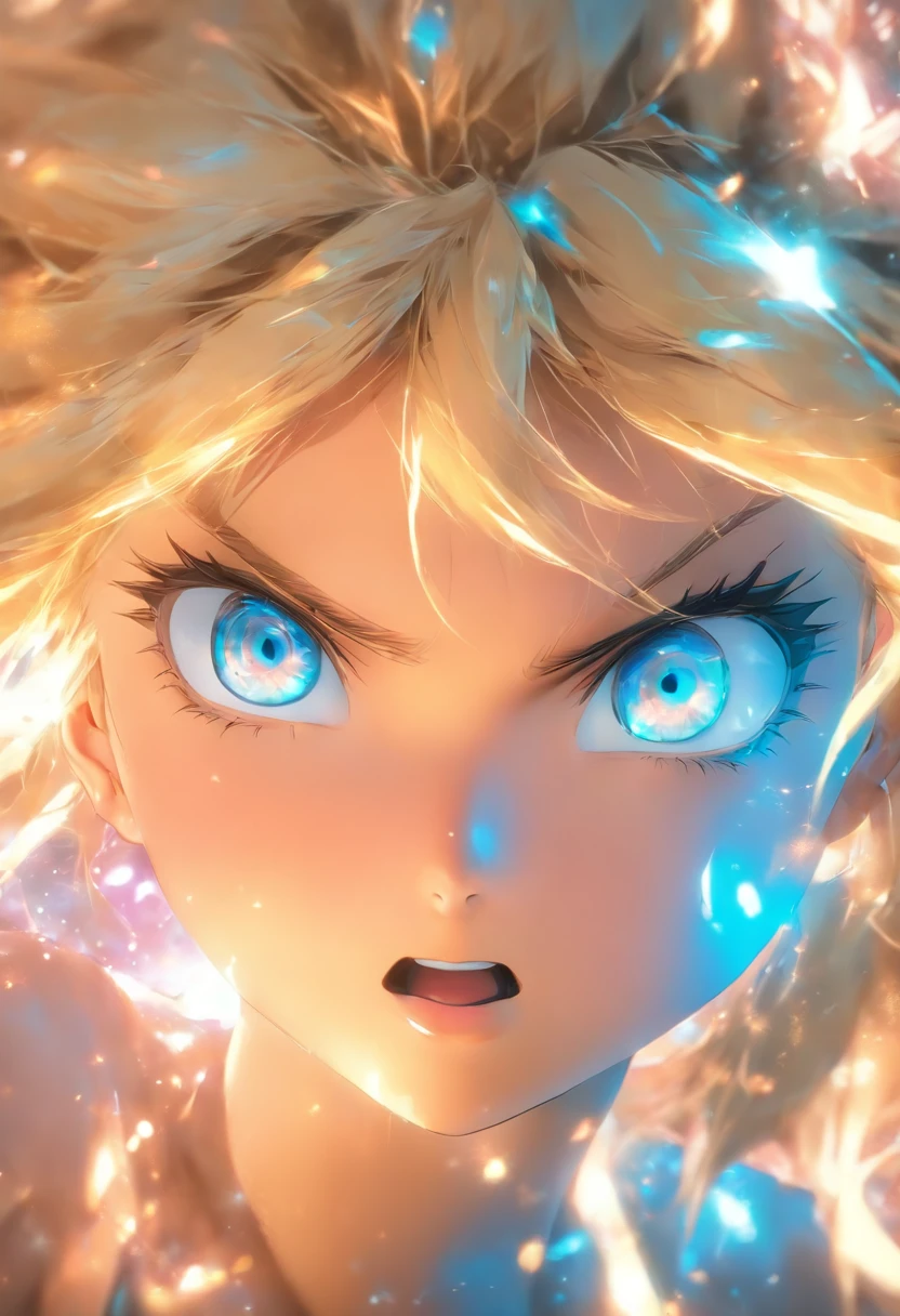1 Girl Blond Hair Blue eyes Small boobs, cute face sexy pose top and Rock, UHD, masterpiece, anatomically correct, textured skin, super detail, high details, high quality, best quality, highres, 8k