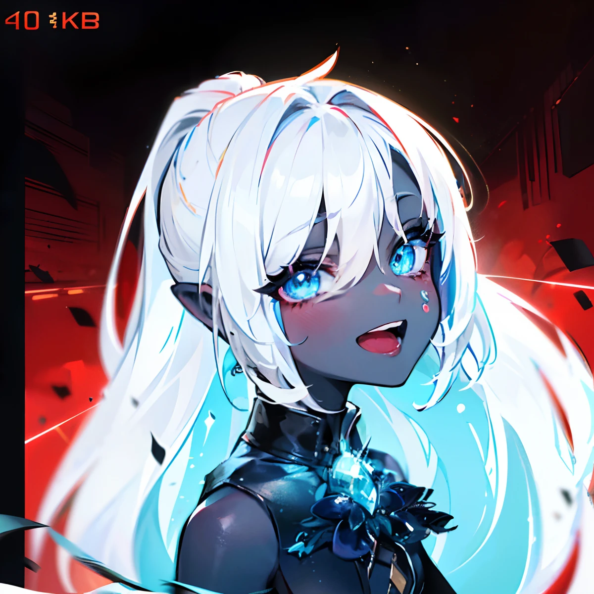 (8k, best quality, tmasterpiece:1.2),\(eye detailed\),\(Facial features\),(\(Clothes detail details\)\),flat chest,upper body,(Facial focus) ,Very detailed CG unity 8K wallpaper,hugefilesize,ultra - detailed,A high resolution,absurderes,beautidful eyes,Ray traching,dramatic shadow,finely detailled,Dramatic angles,Hyper-detailing,(1boy:1.3),(Solo),Feminine,Lady Lady,Black skin,