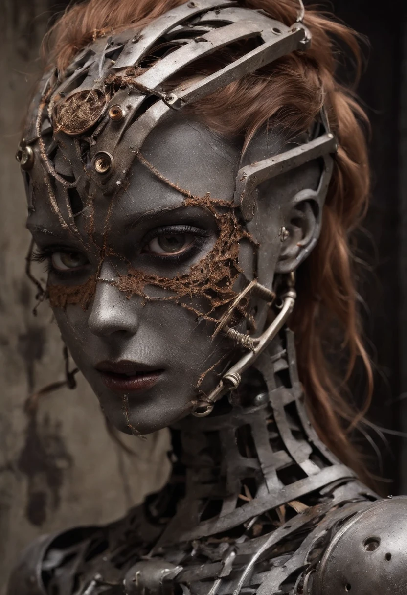 femme, Assistez à la vue terrifiante du chevalier squelette,Un monstre non humanoïde,