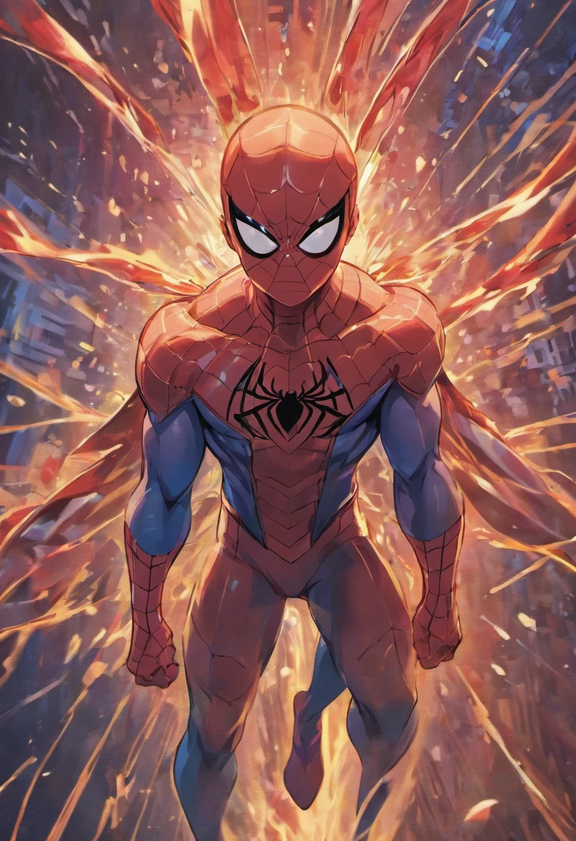 Combine the characteristics of Superman with spiderman