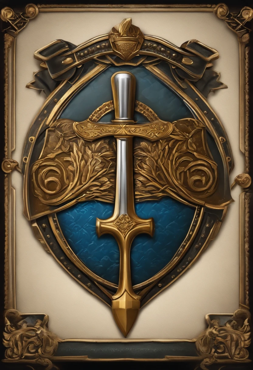 (Design do emblema de conquista do jogo),Medalha de prata,Efeito 2D plano,Borda da espiga de trigo,(In the middle of the medallion is the hammer and wrench crossing icon)