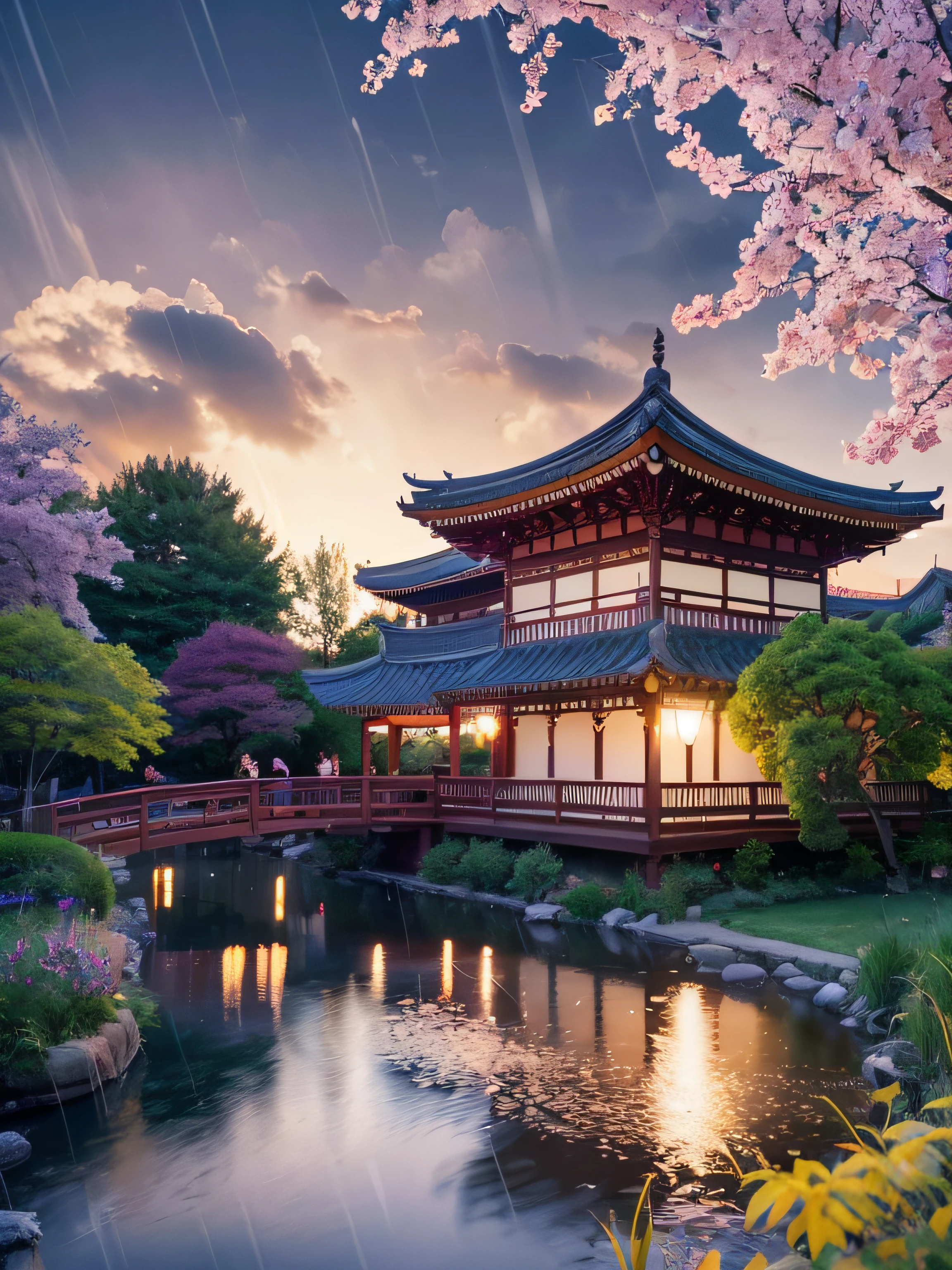 tmasterpiece,Best quality at best,Extremely beautiful reflection,The best reflections。(Very detailed CG unity 8K wallpaper),(Best quality at best),(The best illustrations),(The best shadow),Delicate makeup,Quiet Jiangnan water town,Supai architecture,Beautiful roses,quiet streams,Cute little animals,surrounded by exquisite leaves and branches,There are also fireflies and glowing particle effects,(rainy evening),(nature elements),(Gangnam theme),(Foliage),(tree branch),(glowworm),butterflys,(exquisite leaves),(with light glowing),(Particle effect)。 , Isometric 3D, Octane rendering, Ray traching, ultra-detailliert