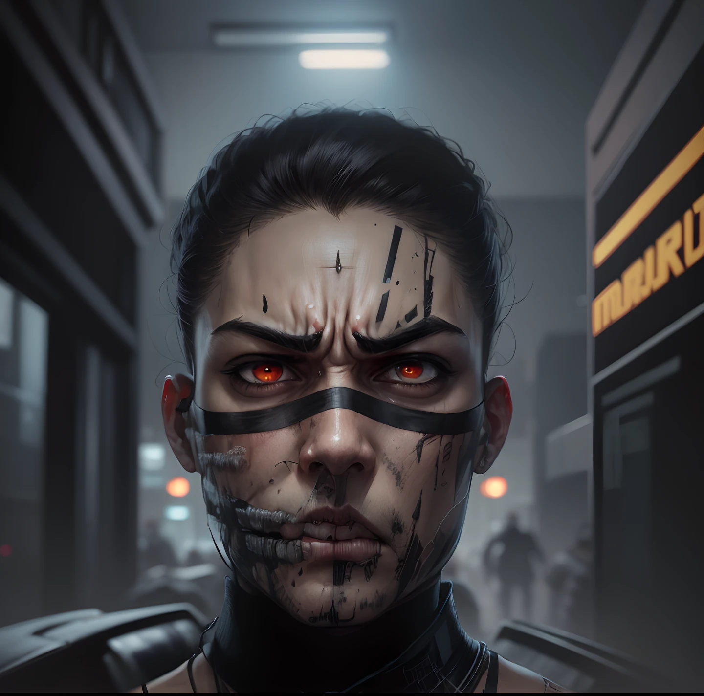 Real face Angry look, Realistic, angry eyes, gangster, criminal look, realistic, cyberpunk, me look like real, angry face expressions