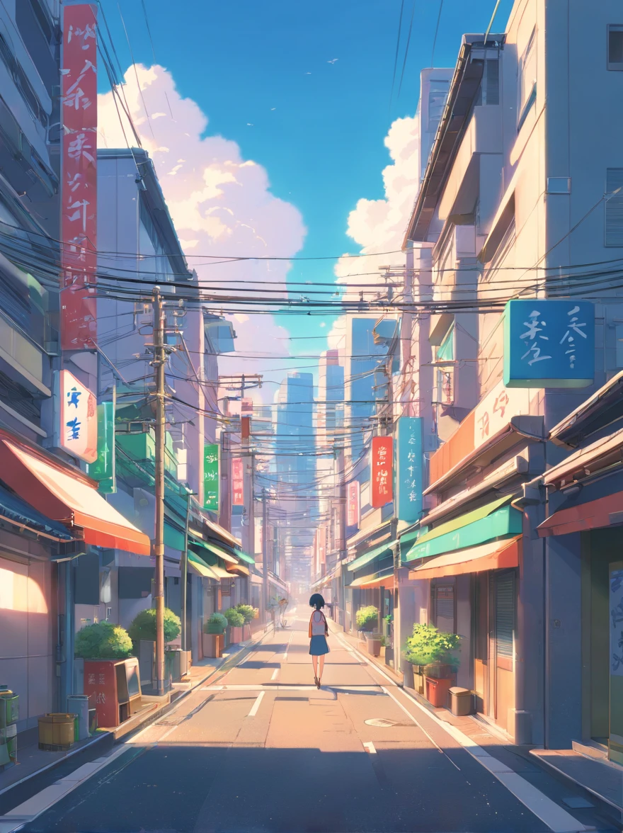 Urban landscape of Japan