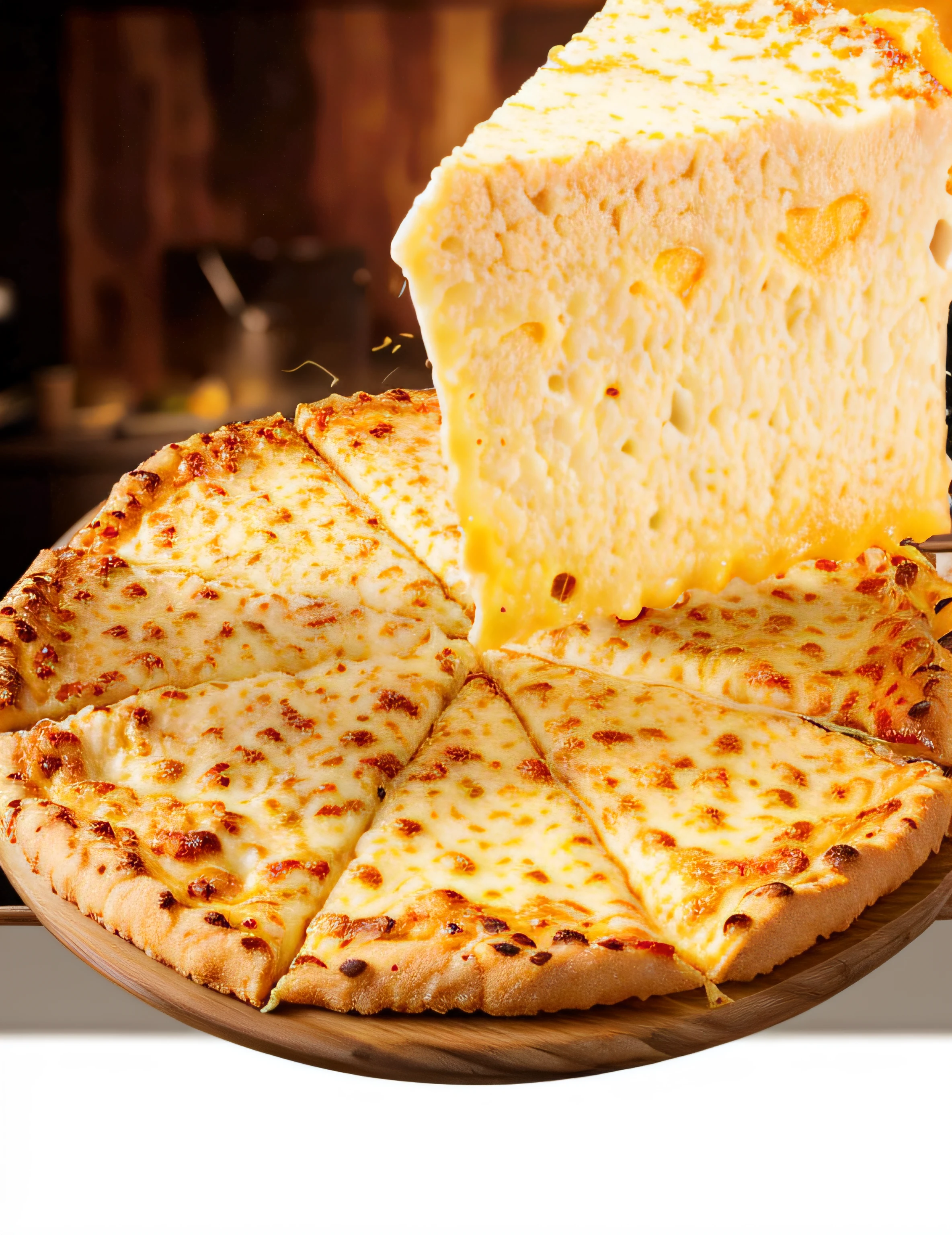The Aralfi pizza is lifted by a cheese spatula, pizza the hut,Cheese, made of cheese, melted cheese, italian pizza, sharing a pizza