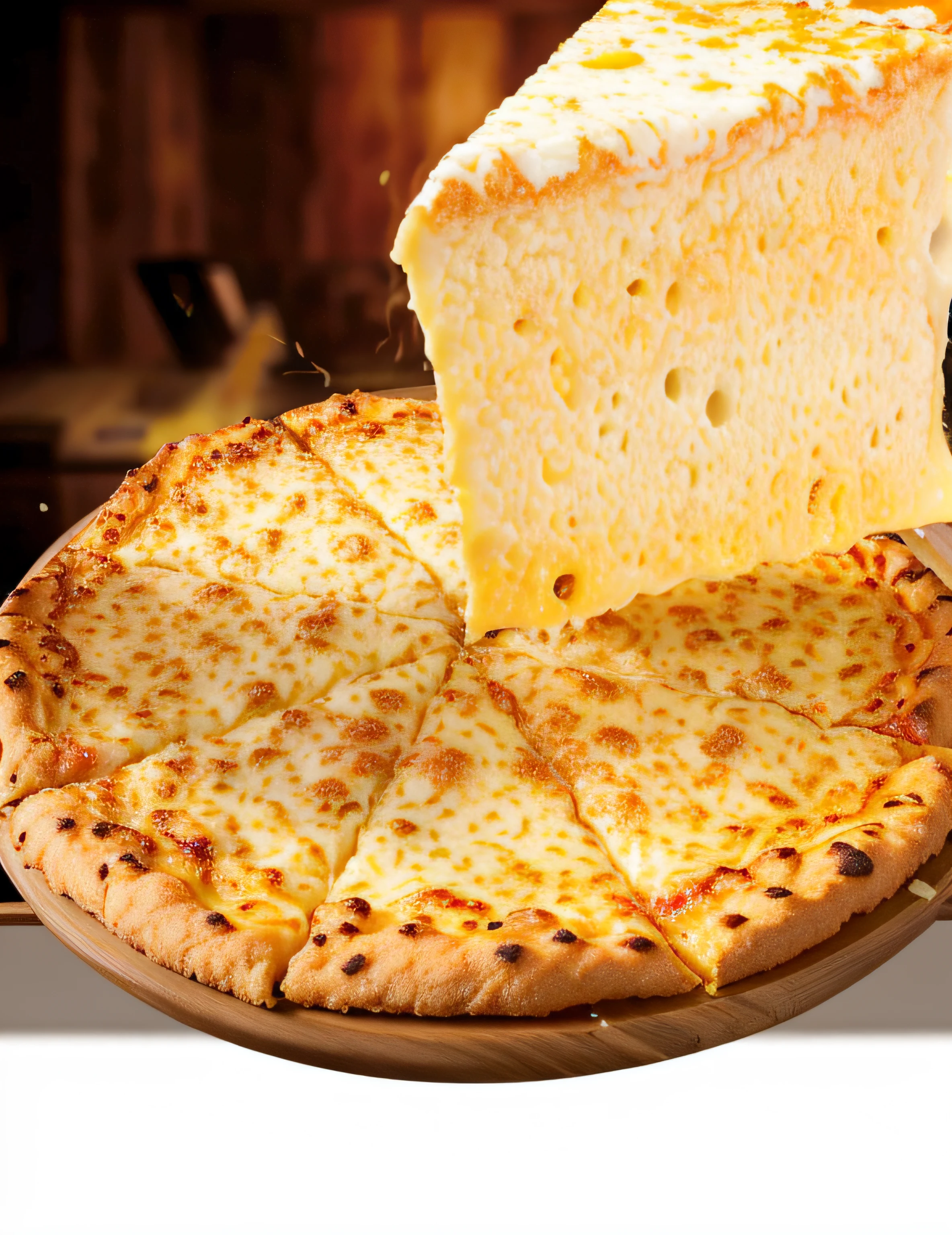 The Aralfi pizza is lifted by a cheese spatula, pizza the hut,Cheese, made of cheese, melted cheese, italian pizza, sharing a pizza