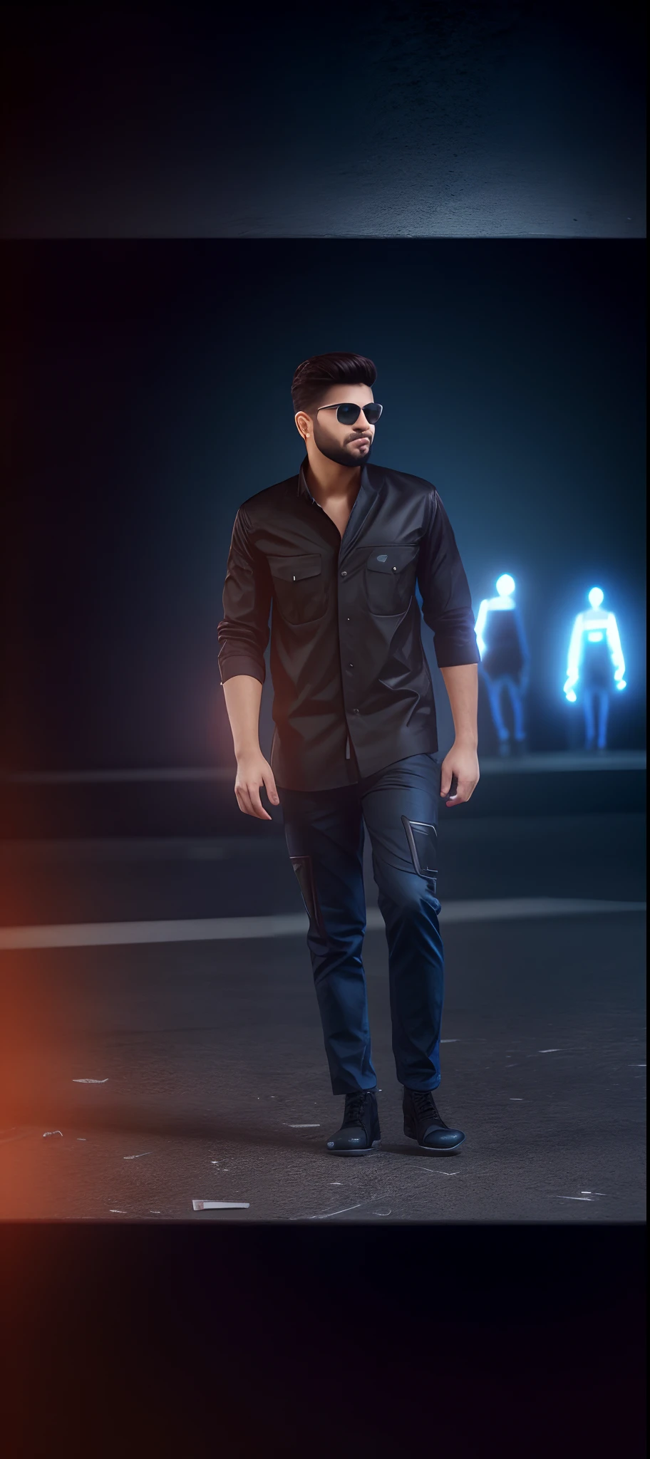 Change this background realistic face ultra realistic cyber wings hansome boy