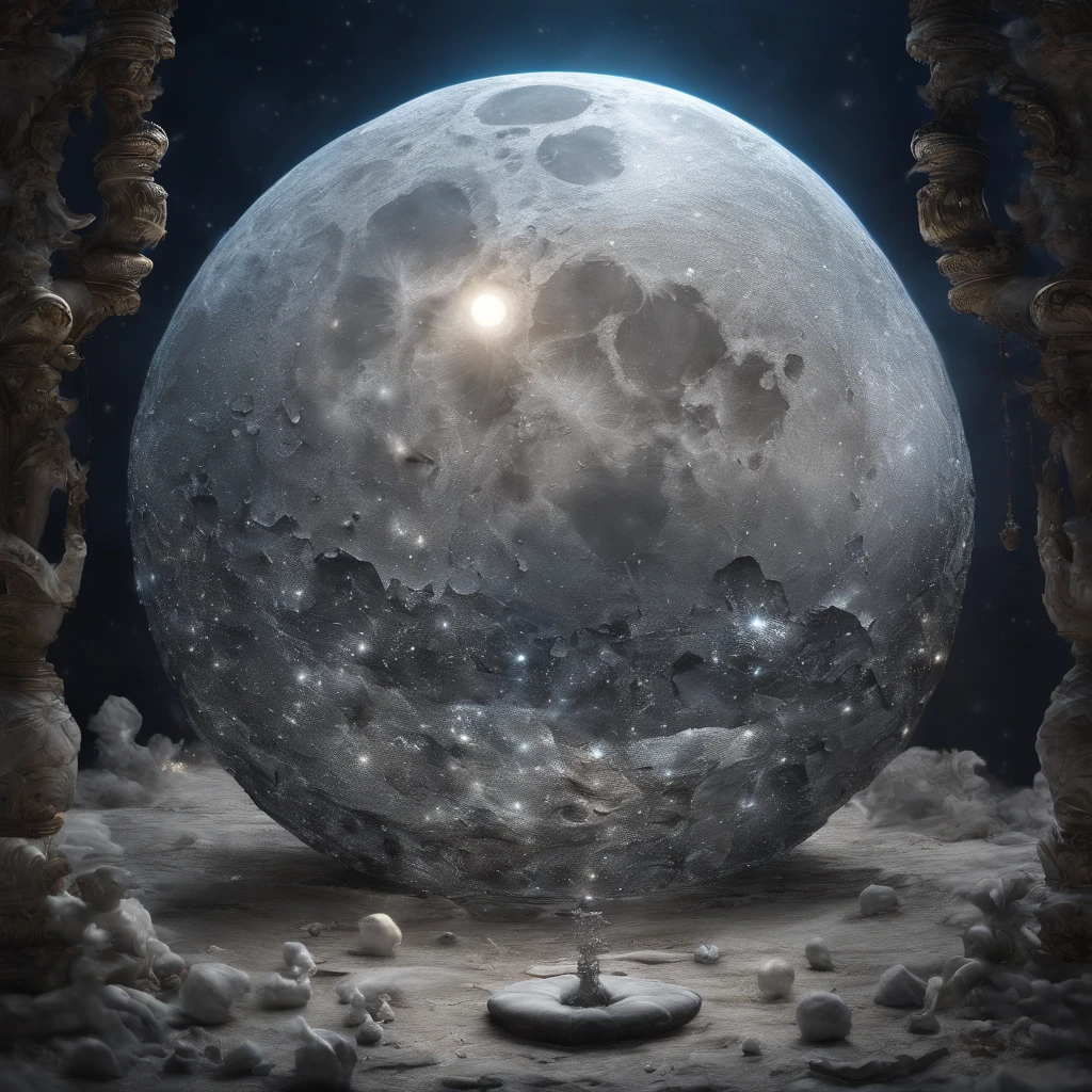 The Diamond Moon, masterpiece, best quality