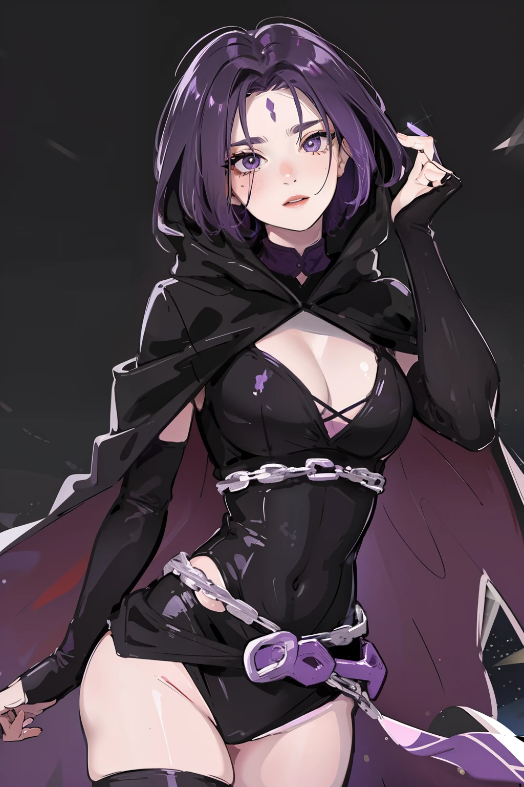 purple background with magic sparkles