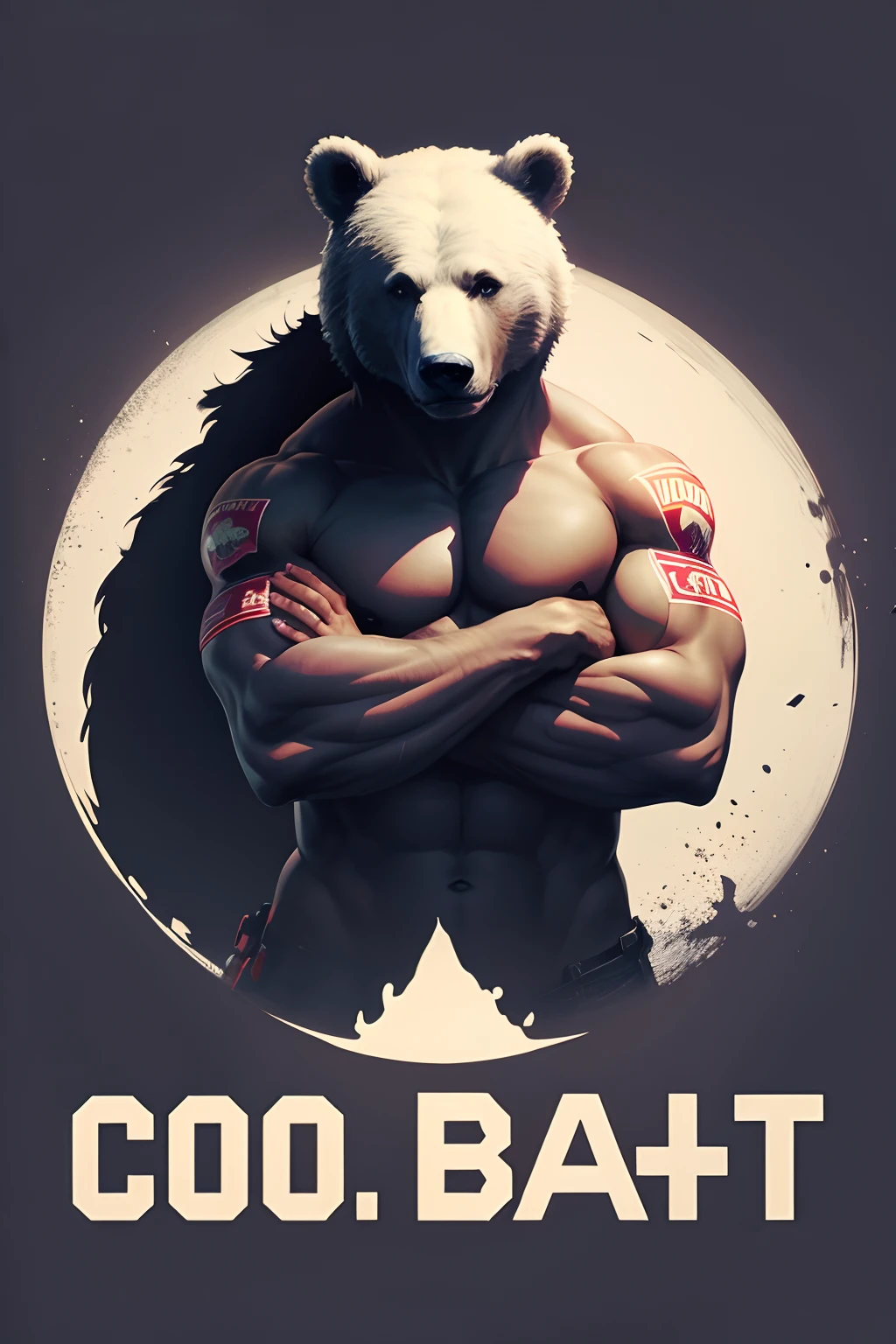 Cool Bear Art Font English is COOL BEAR