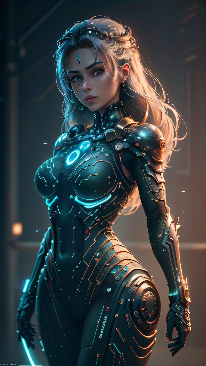 ((Best quality)), ((masterpiece)), (detailed:1.4), 3D, an image of a beautiful cyberpunk female with thick voluminous hair,light particles, pure energy chaos antitech,HDR (High Dynamic Range),Ray Tracing,NVIDIA RTX,Super-Resolution,Unreal 5,Subsurface scattering,PBR Texturing,Post-processing,Anisotropic Filtering,Depth-of-field,Maximum clarity and sharpness,Multi-layered textures,Albedo and Specular maps,Surface shading,Accurate simulation of light-material interaction,Perfect proportions,Octane Render,Two-tone lighting,Wide aperture,Low ISO,White balance,Rule of thirds,8K RAW