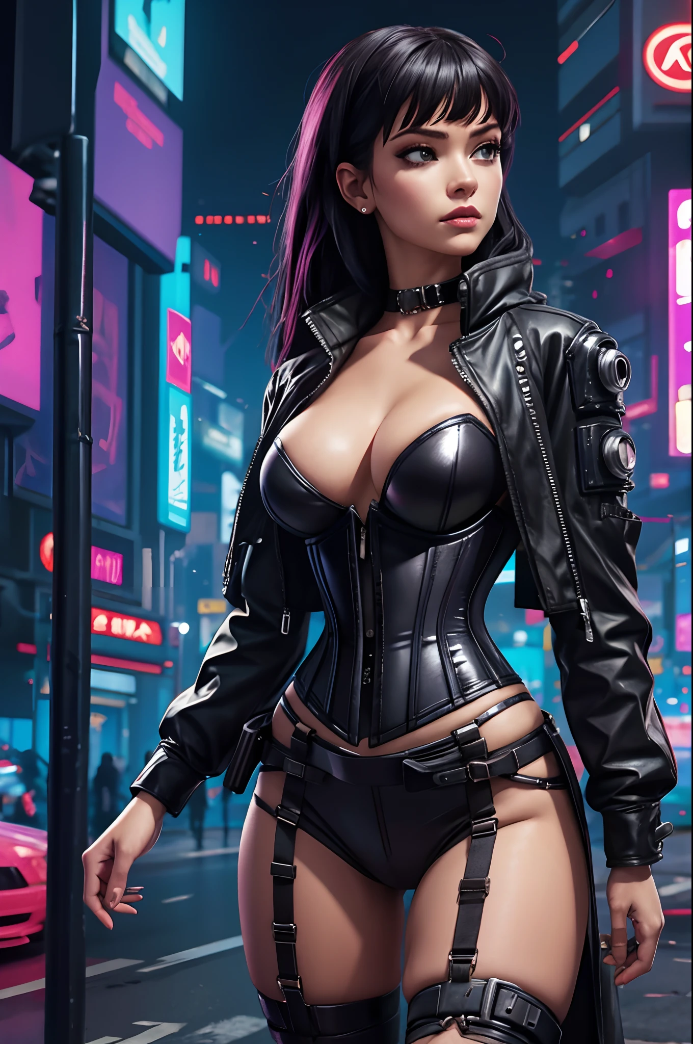 cyberpunk corset