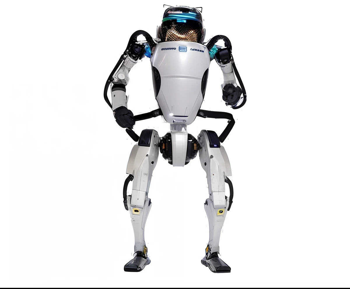 Un primer plano de un robot con un casco puesto y un cuerpo de un robot, Boston dynamics, Robots de Boston Dynamics, Traje de robot, The most advanced humanoid robot, Robot humanoide, un exoesqueleto, humanoide robot, exoskeletton, exoesqueleto, Full-body robot with human mask