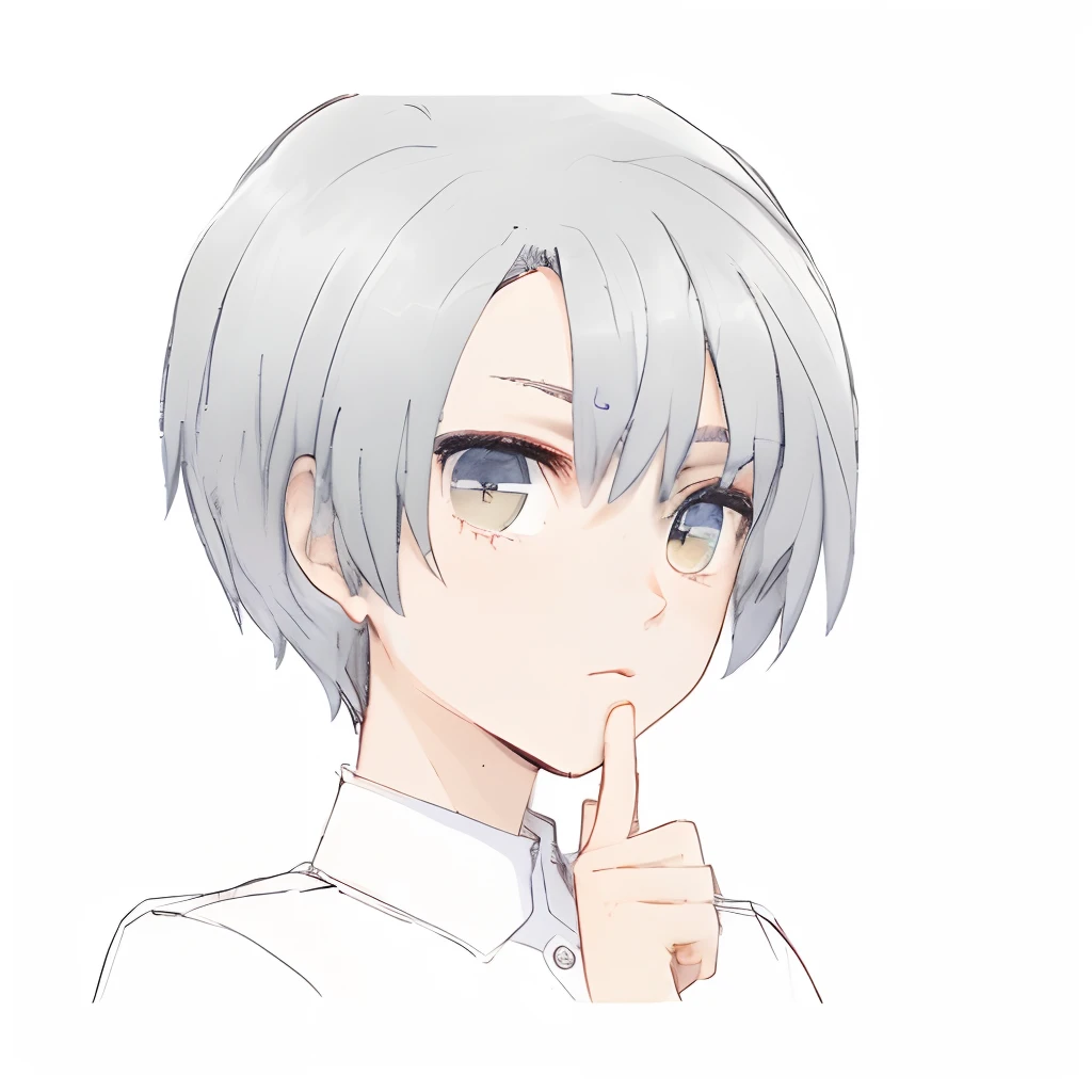 ((top-quality)), (manly), a cool, Written eyes, Refreshing, ((Frontal view)), Masculine contours, There is a cut on the cheek,Grieving
