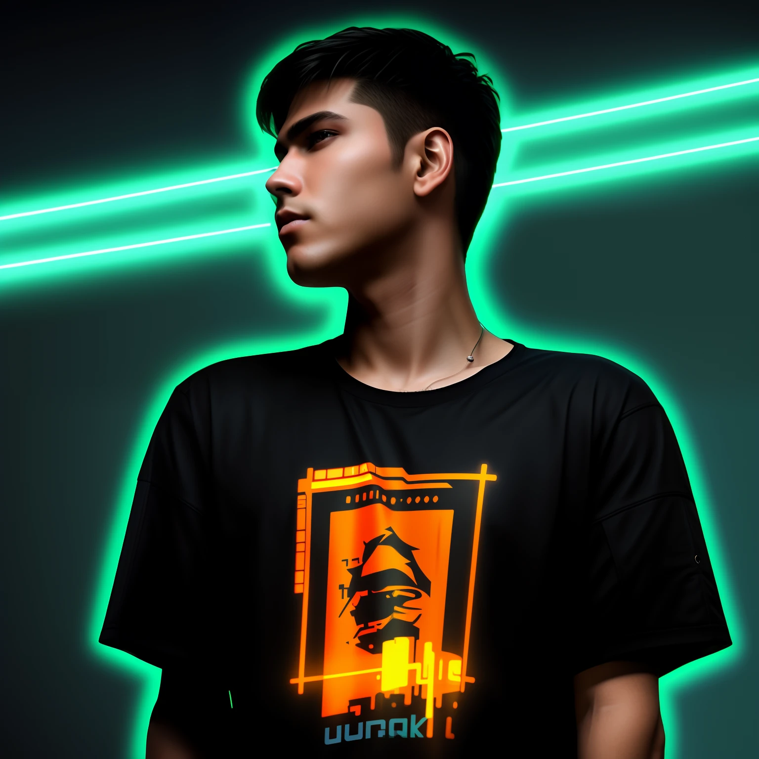 Change background cyberpunk handsome boy. realistic face. 8k.ultra realistic.