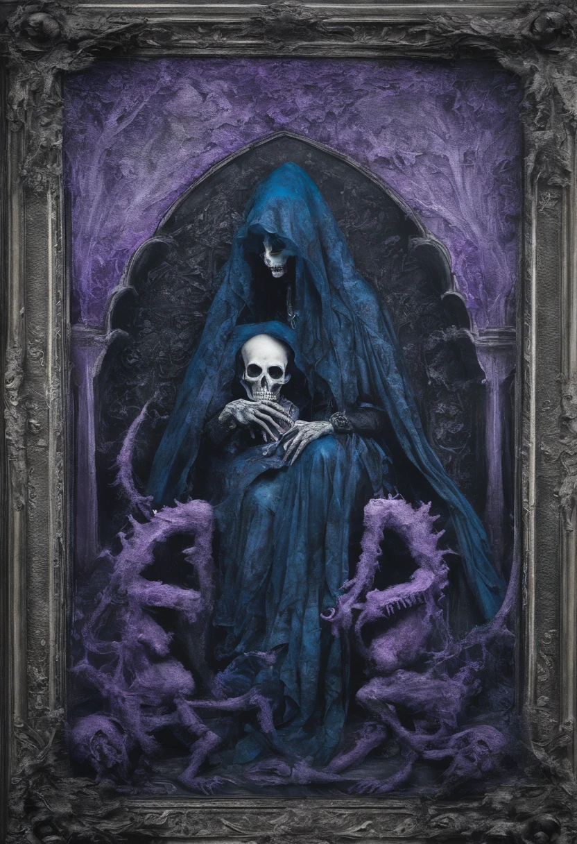 Little blue and little purple