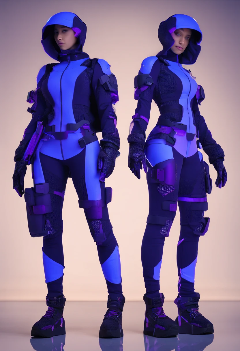 Little blue and little purple